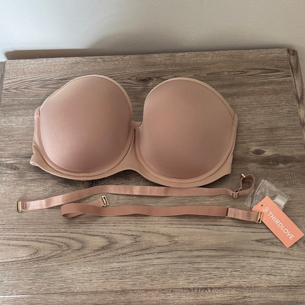 ThirdLove Women's Strapless Bra - Nude (Taupe)